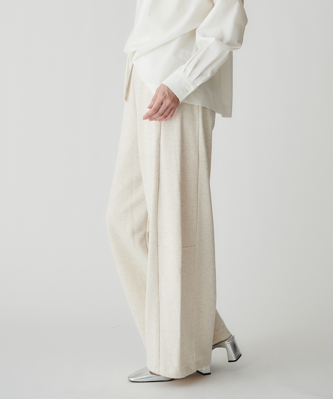 バレルシルエットスウェットパンツ