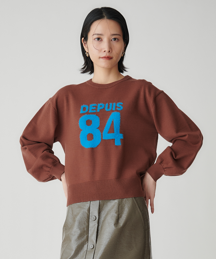 ナンバリングニット