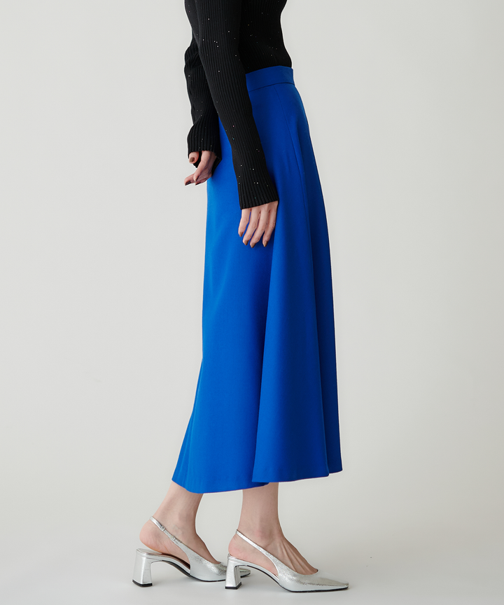 ウールサキソニーサーキュラースカート