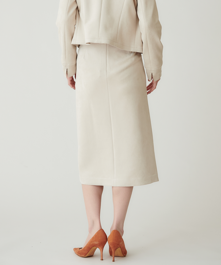 ストレッチフロントスリットスカート