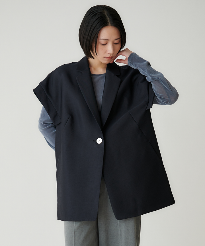 モデル H：167cm / 38 / アッシュブルー