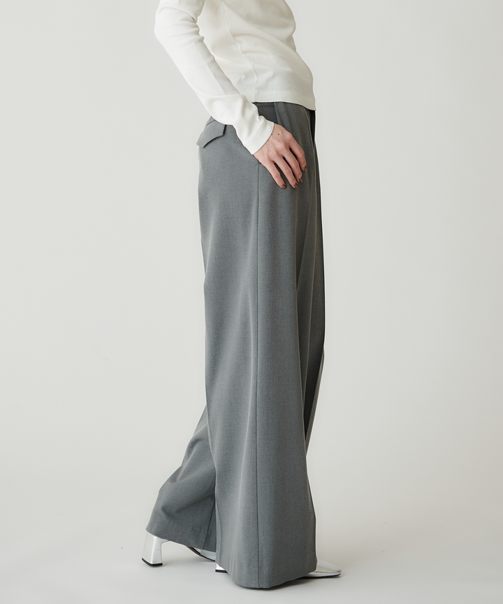 TRストレッチワイドパンツ