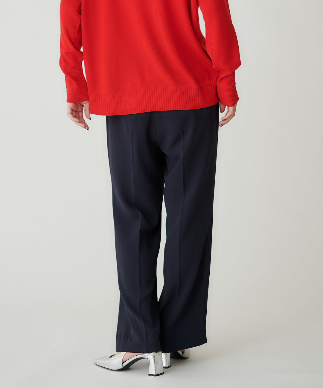 TRストレッチワイドパンツ