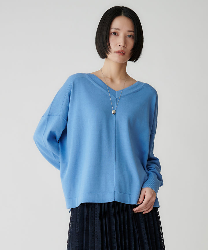 モデル H：167cm / 38 / ライトブルー