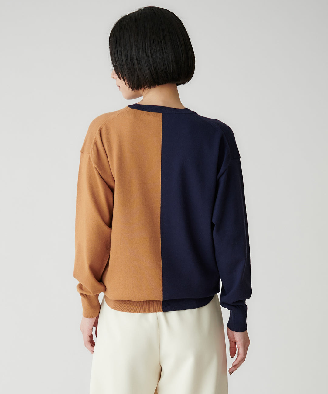 BRロゴ インターシャニットプルオーバー