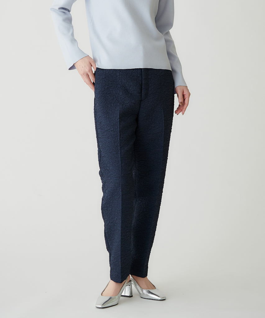 ジャガードテーパードパンツ – FACE SANS FARD