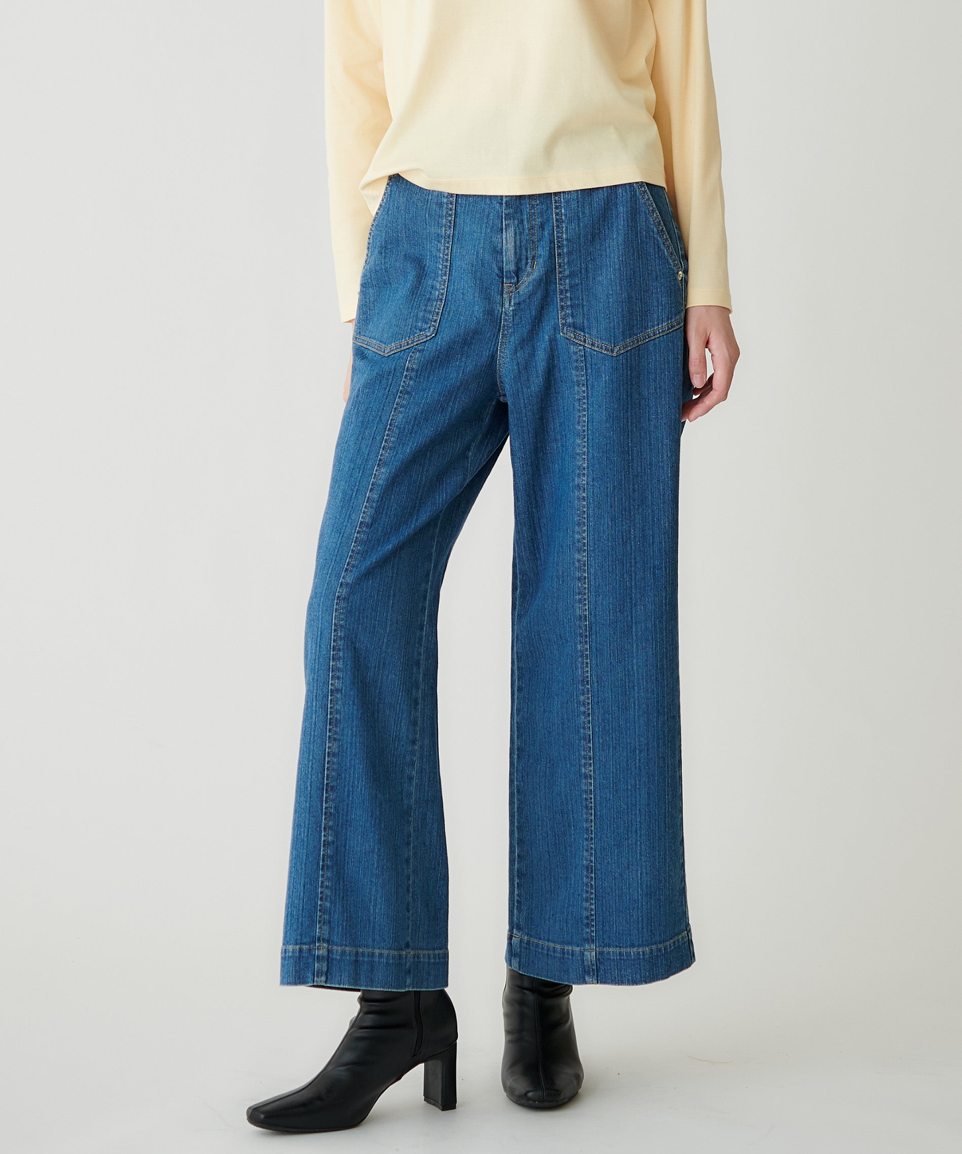 ワイドデニムパンツ – FACE SANS FARD