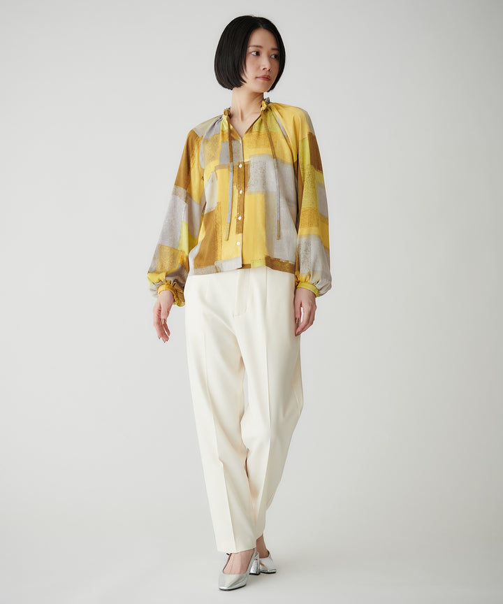 TRストレッチ テーパードパンツ