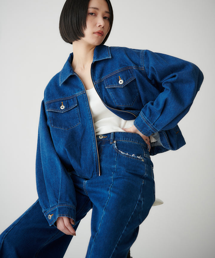 モデル H：167cm / 38 / ブルー