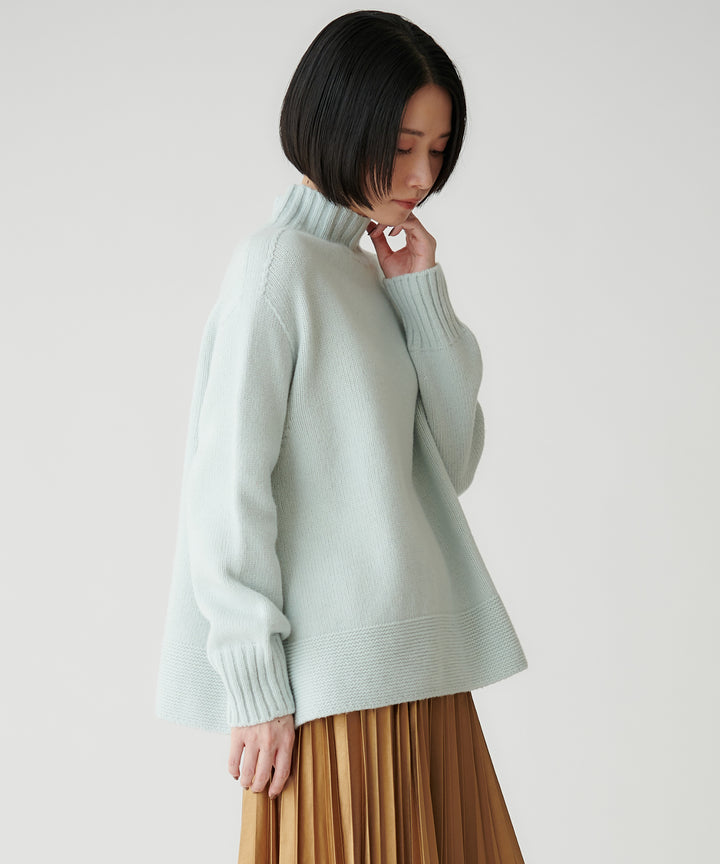 ホールガーメント Aラインニット