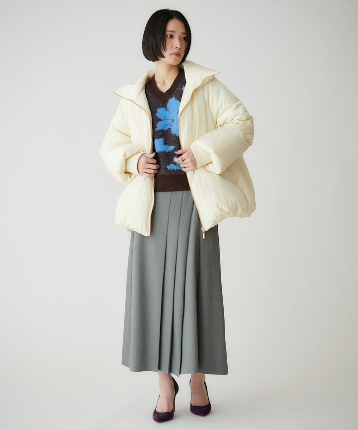 シボタッチAラインダウンジャケット