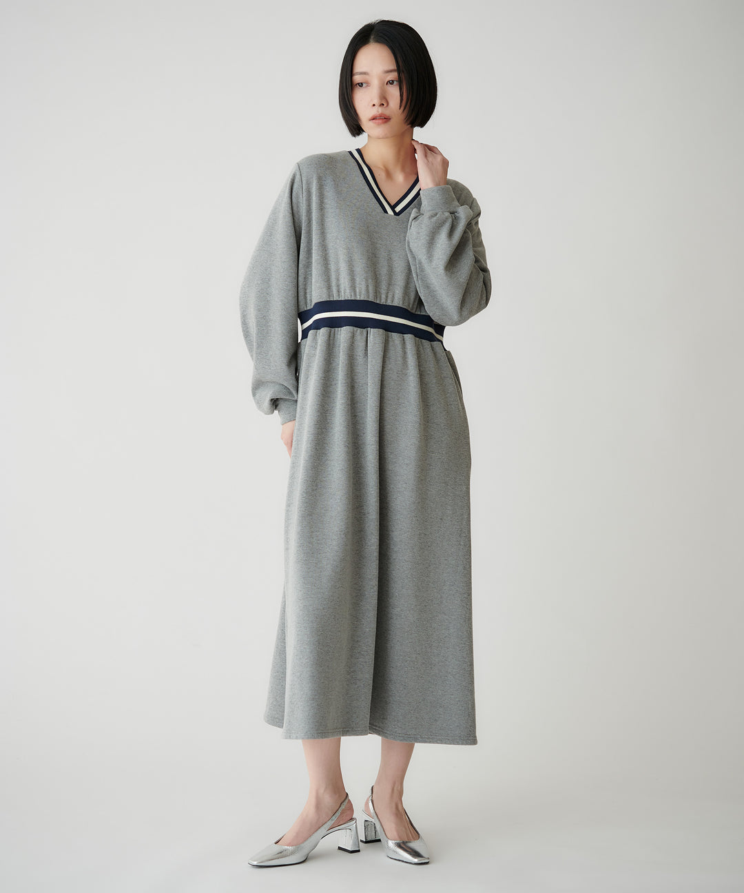 モデル H：167cm / 38 / トップグレー