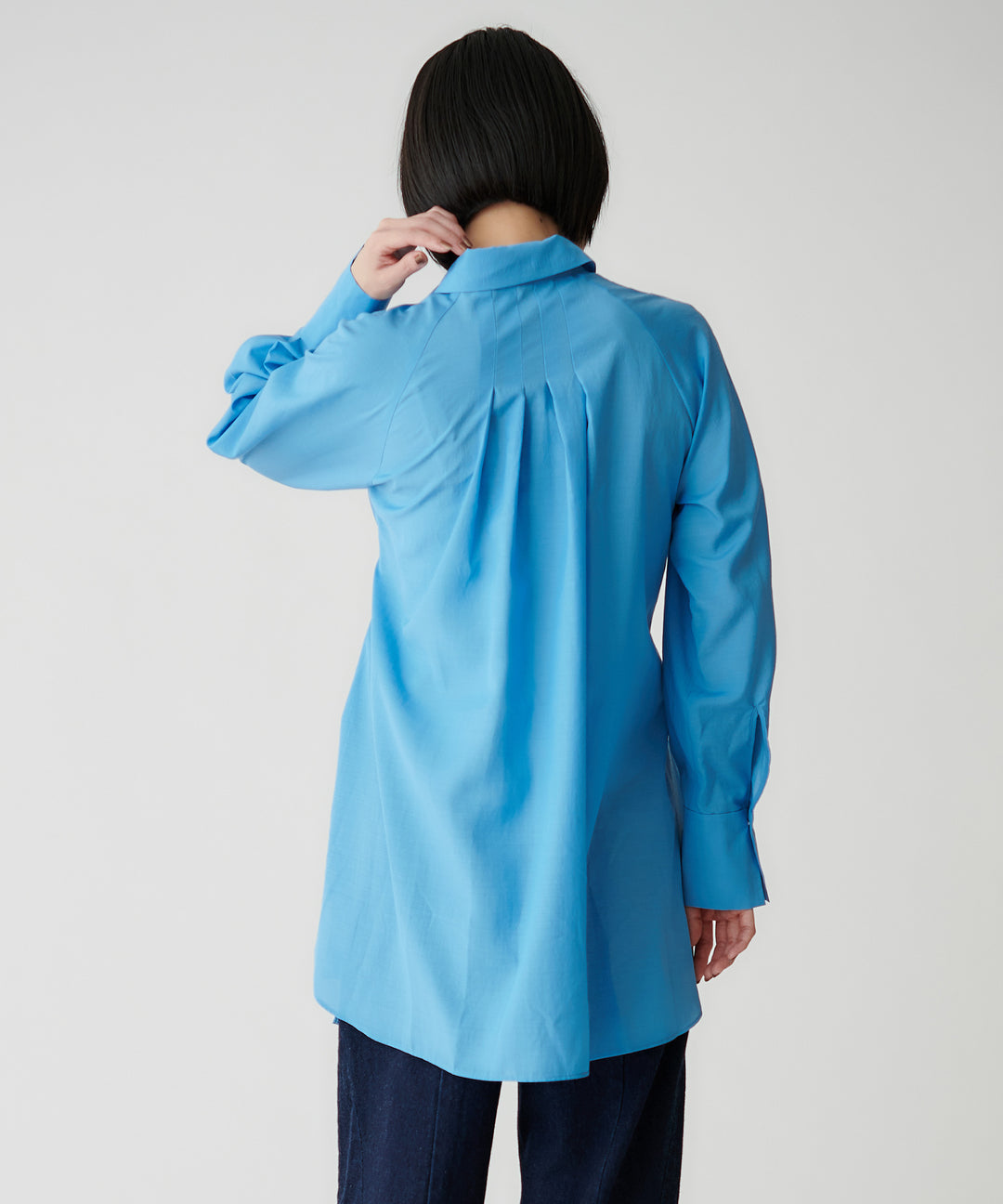 ウエストラップデザインシャツ