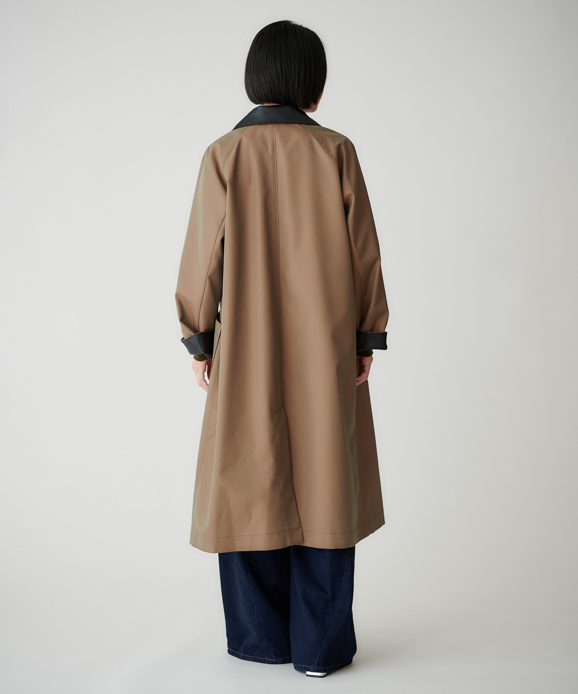 semoh 新品未使用ステンカラーコート　Olive size2 ステンカラーコート – FACE SANS FARD