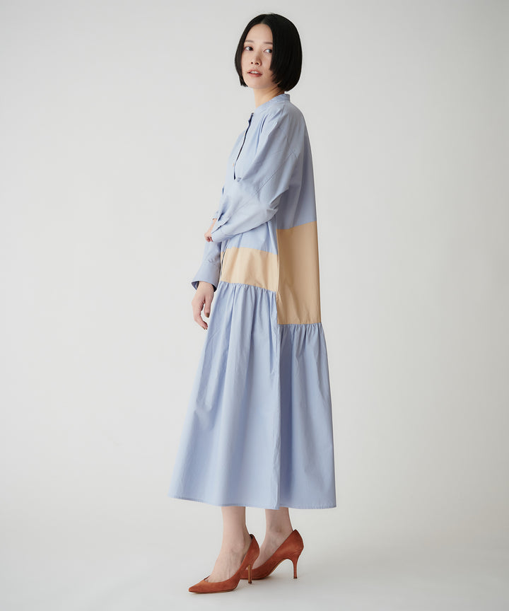 タイプライターティアードデザインワンピース