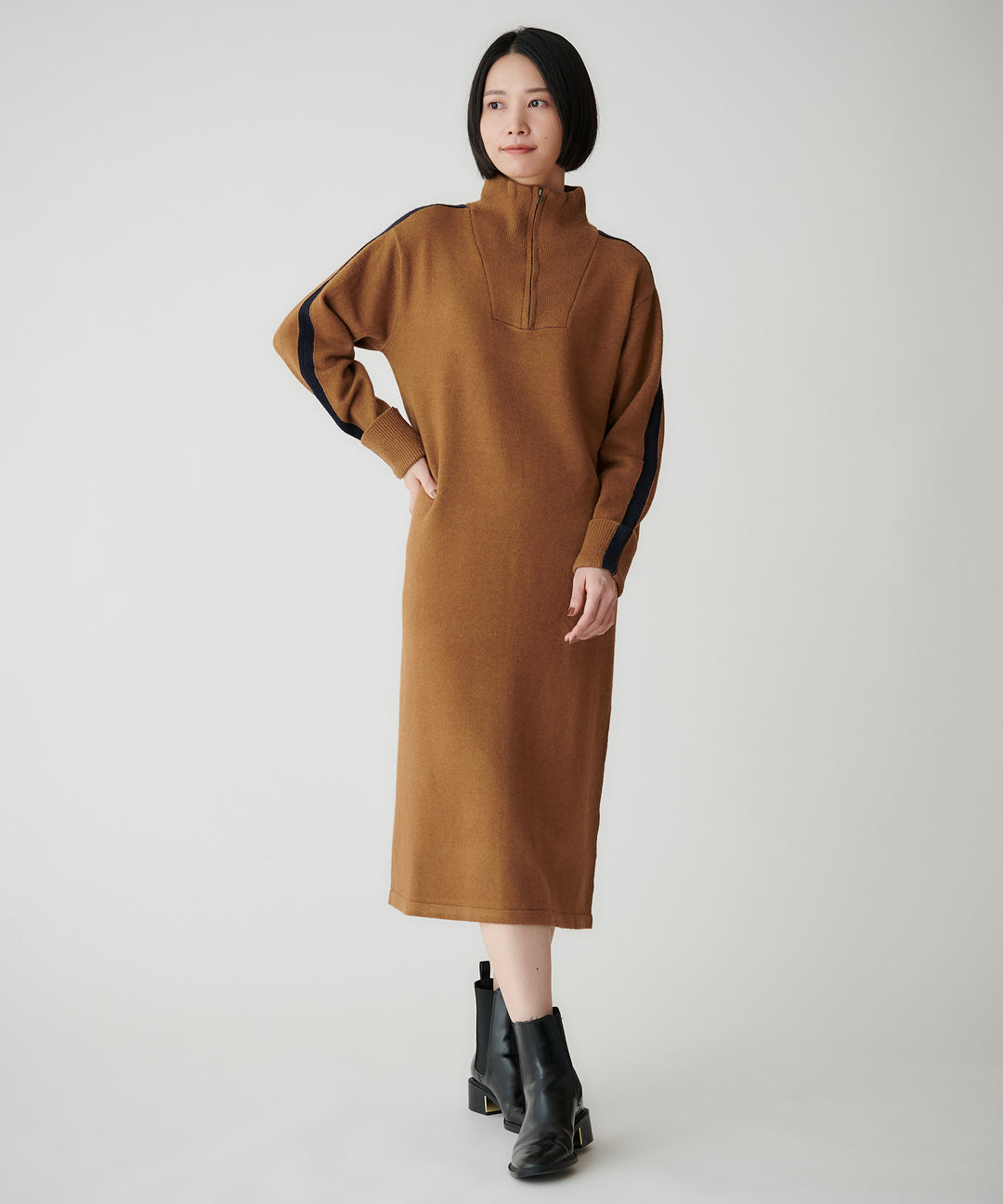 モデル H：167cm / 38 / ブラウン