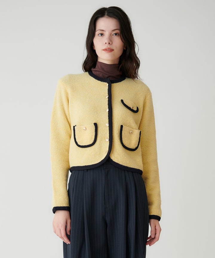 モデル H；173cm / 38 / ダークブラウン