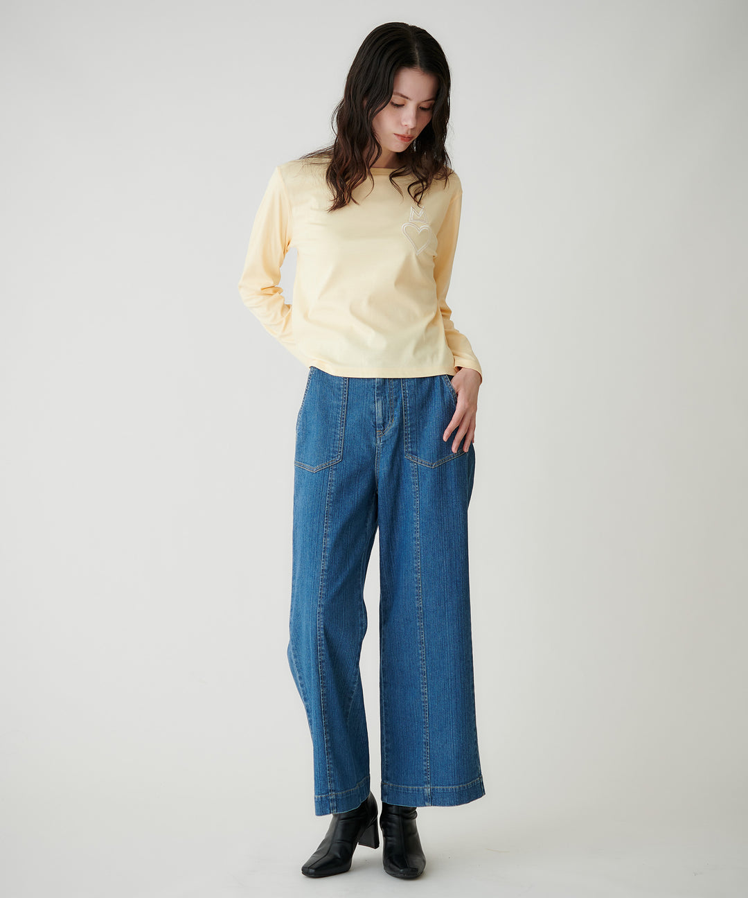 チェーンステッチロンT