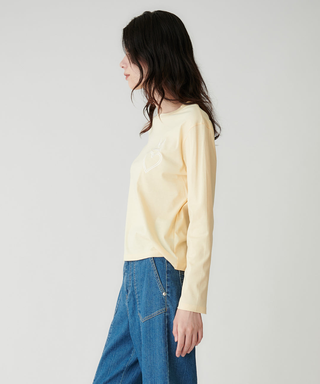 チェーンステッチロンT