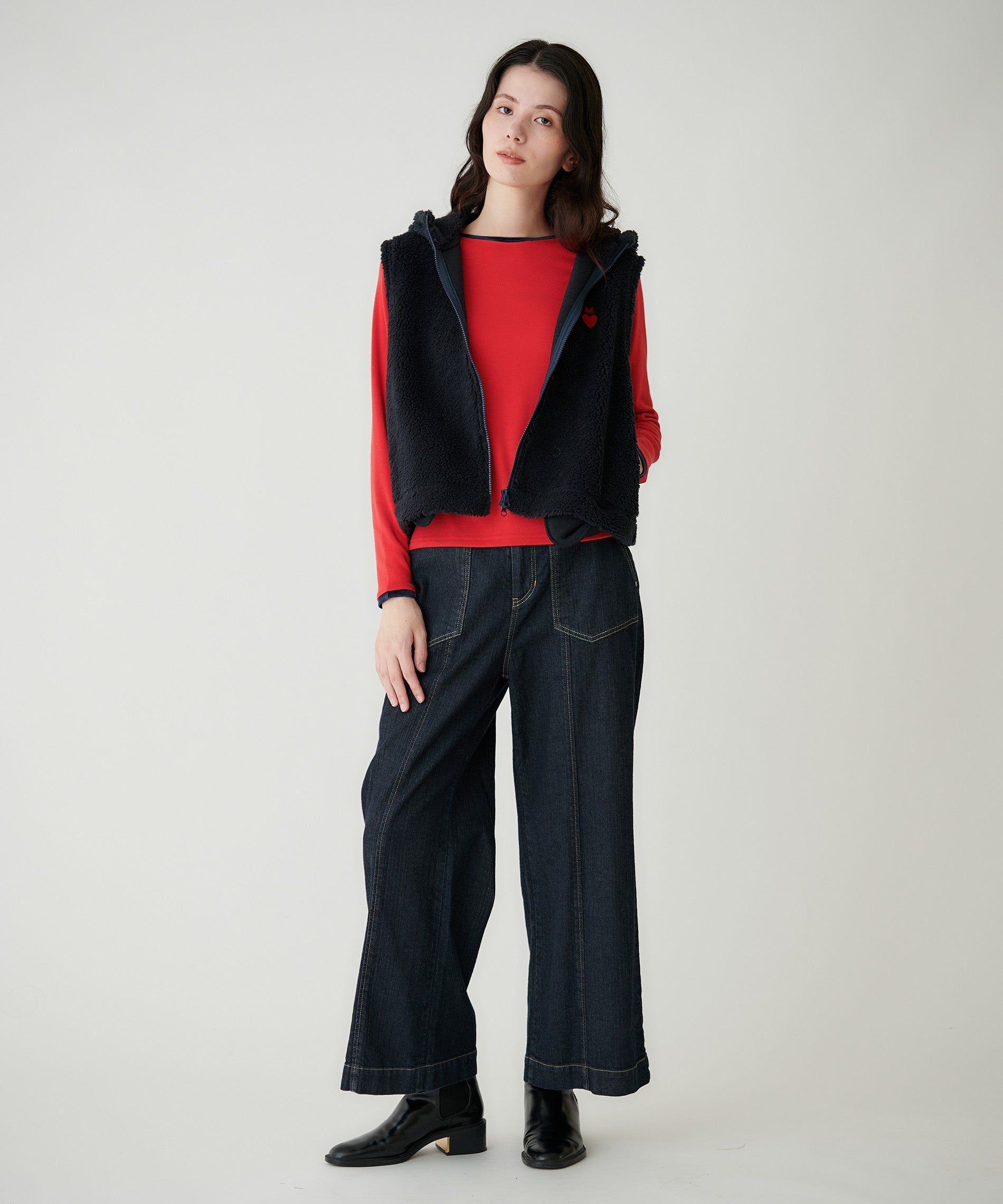 フードボアベスト – FACE SANS FARD