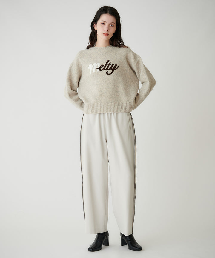 ストレッチポンチガウチョパンツ