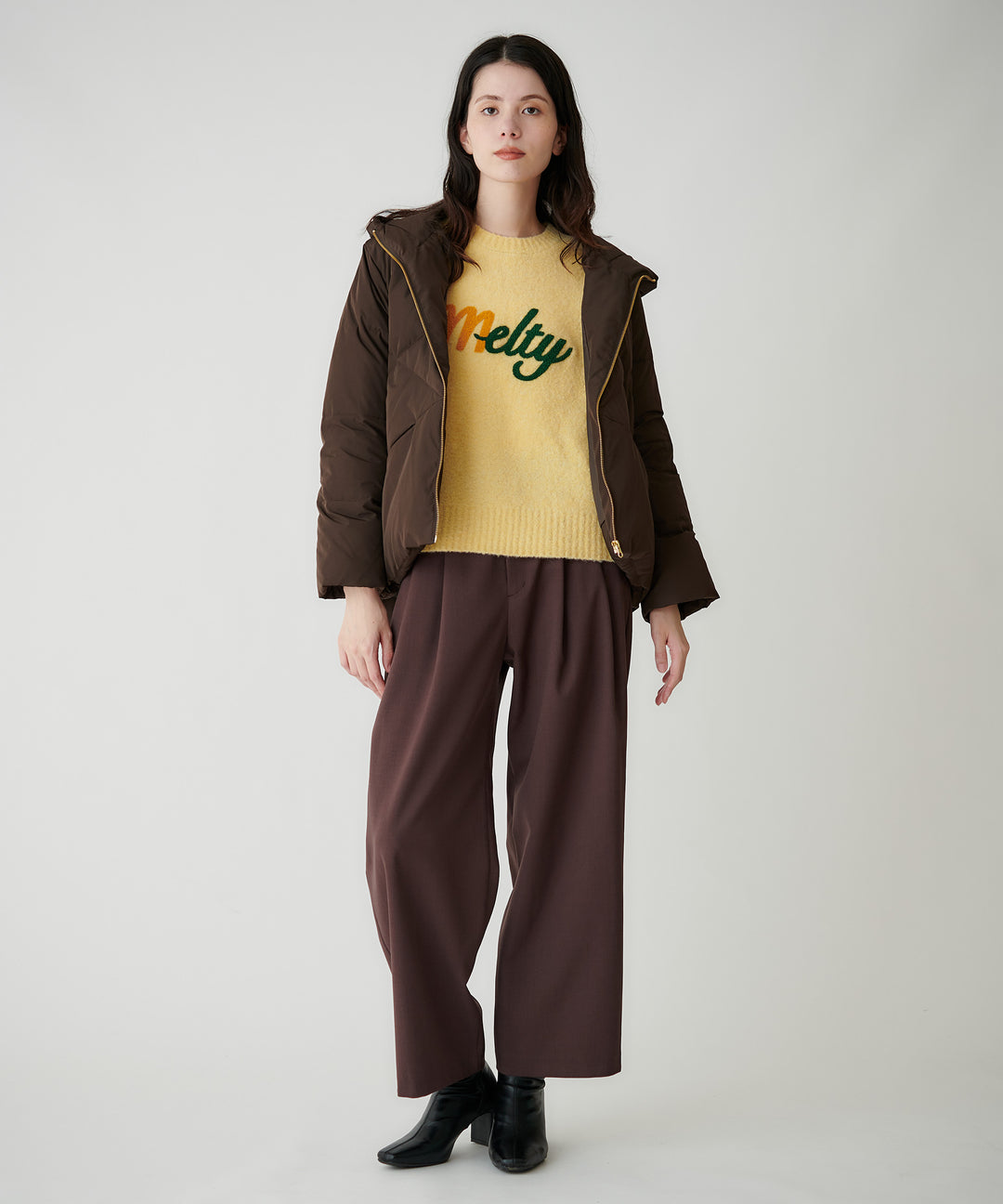 テンダークロスフードダウン