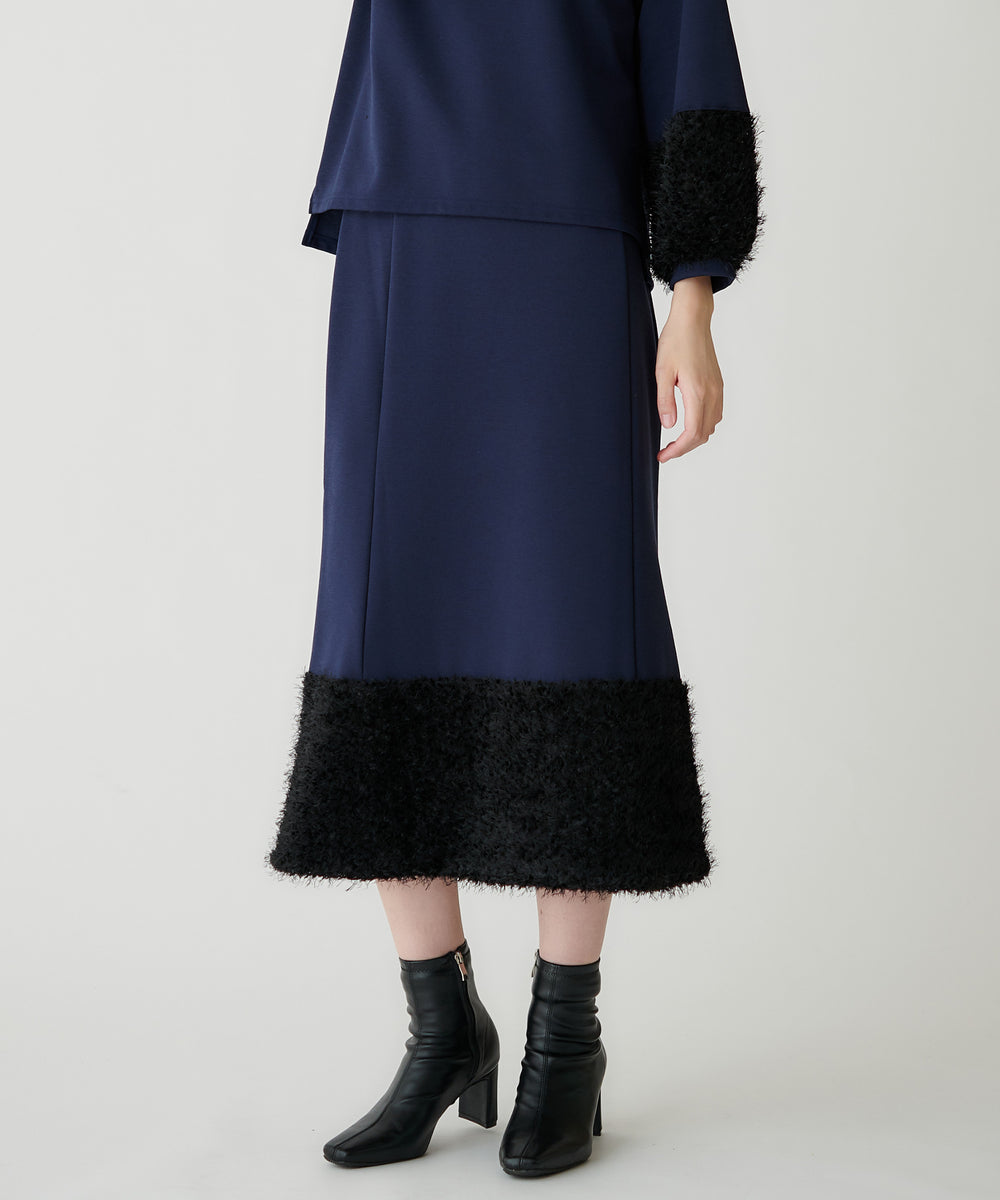 モデル H：173cm / 38 / ネイビー＊ブラック