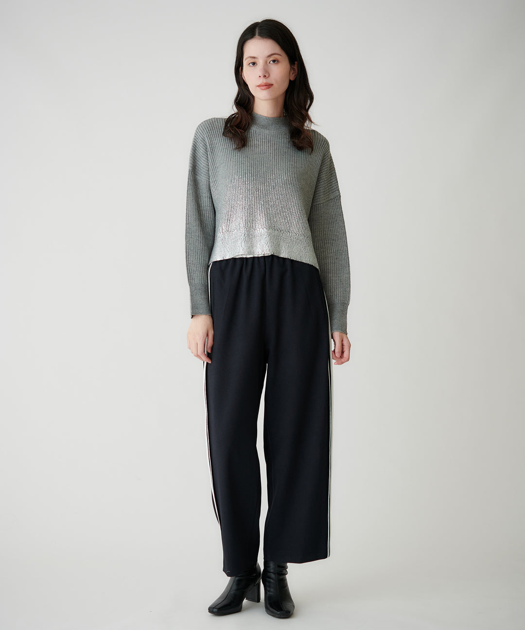 ストレッチポンチガウチョパンツ