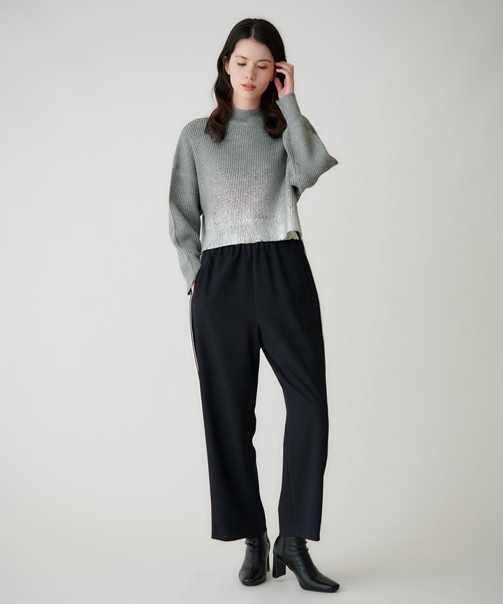 ストレッチポンチガウチョパンツ