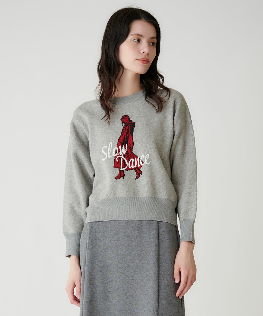 モデル H：173cm / 38 / グレー