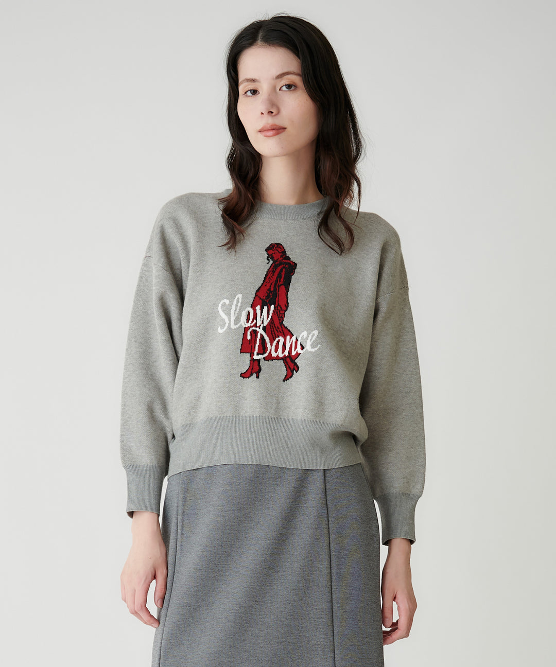 Mylanka柄ジャガードニット