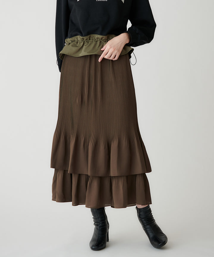 モデル H；173cm / 38 / カーキ