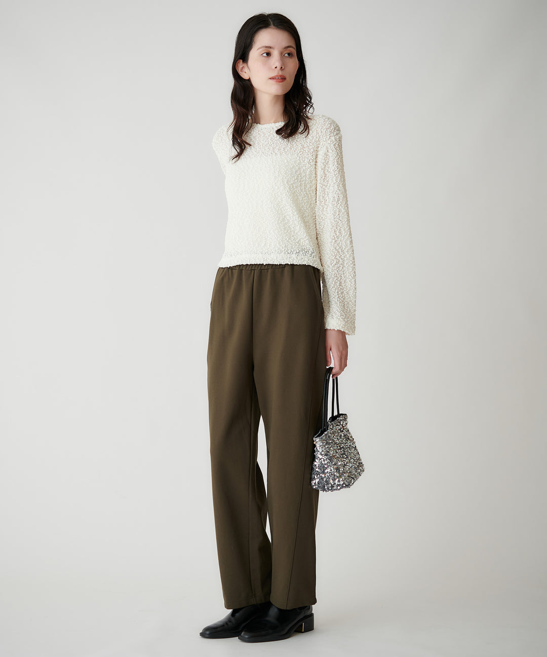 ポコポコレースカットソートップス