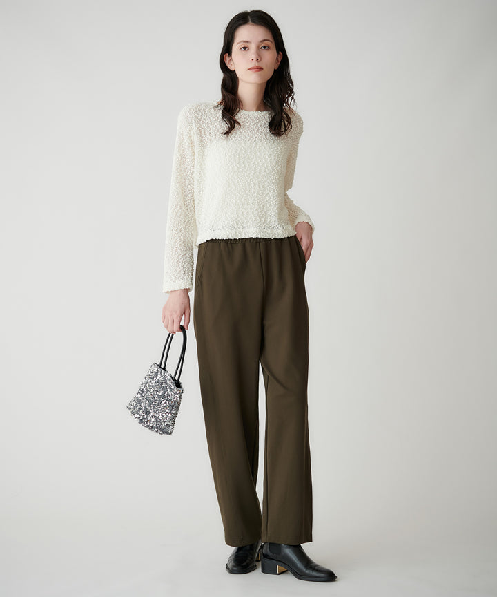 ポコポコレースカットソートップス