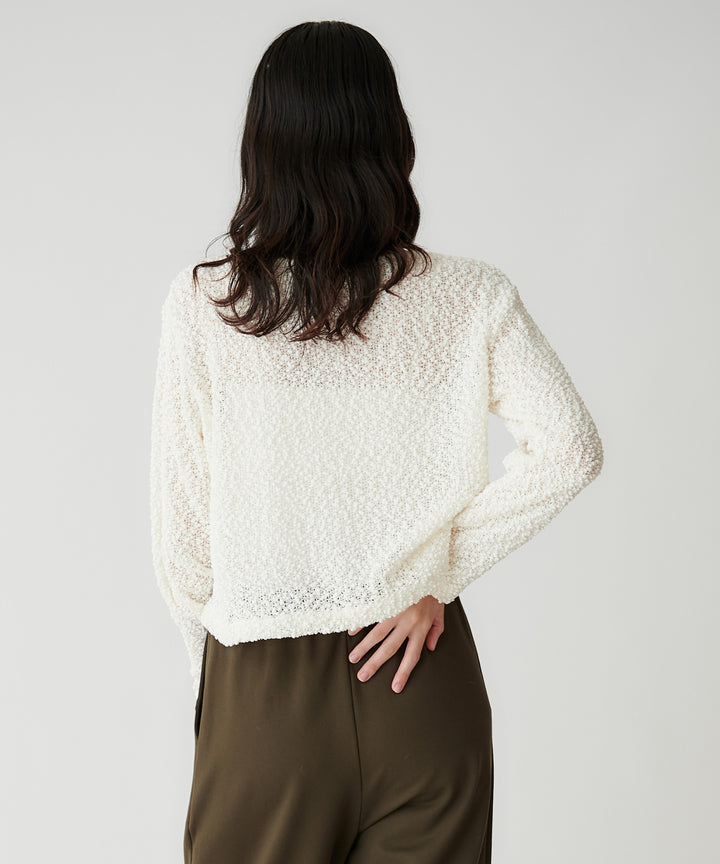 ポコポコレースカットソートップス