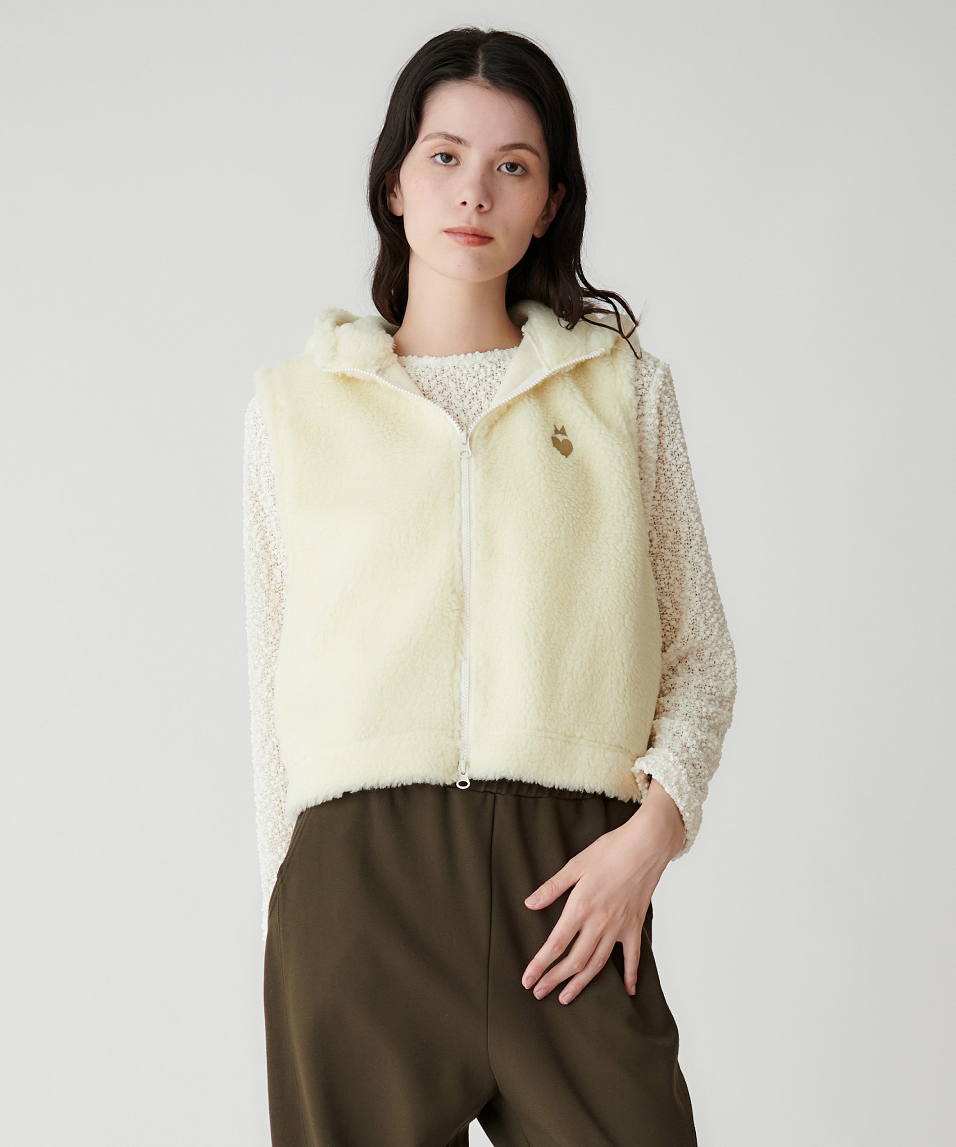 フードボアベスト – FACE SANS FARD