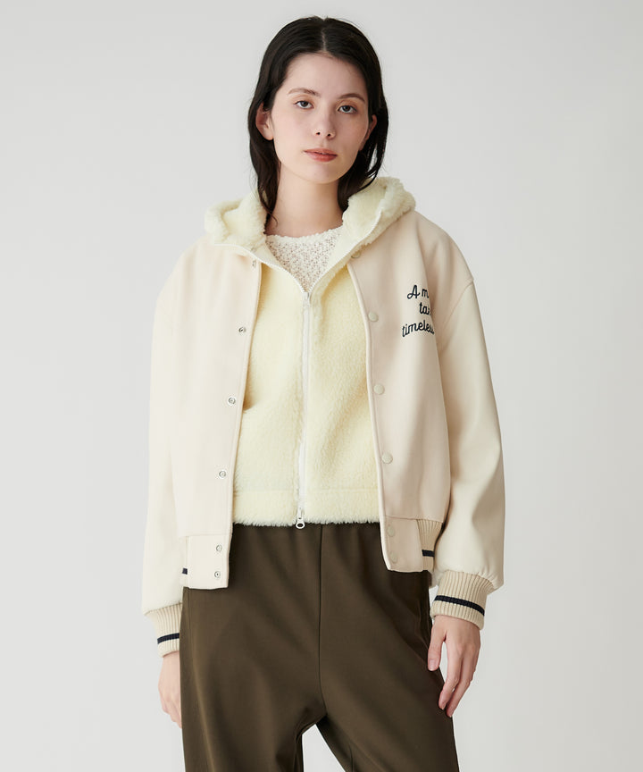 モデル H：173cm / 38 / アイボリー