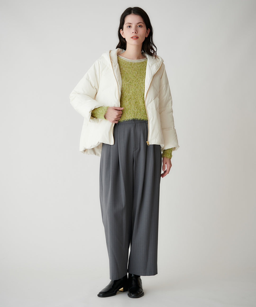 テンダークロスフードダウン