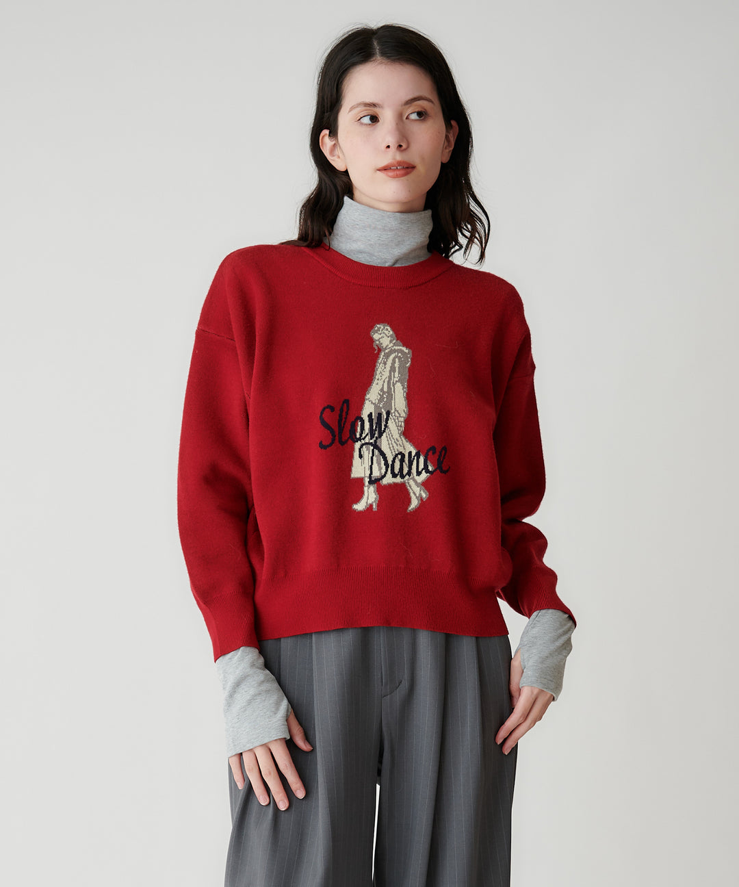 モデル H：173cm / 38 / レッド