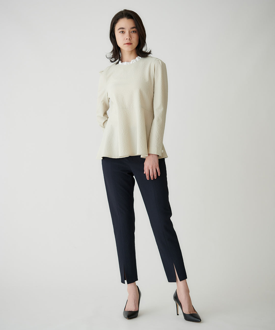 サッカーテーパードパンツ