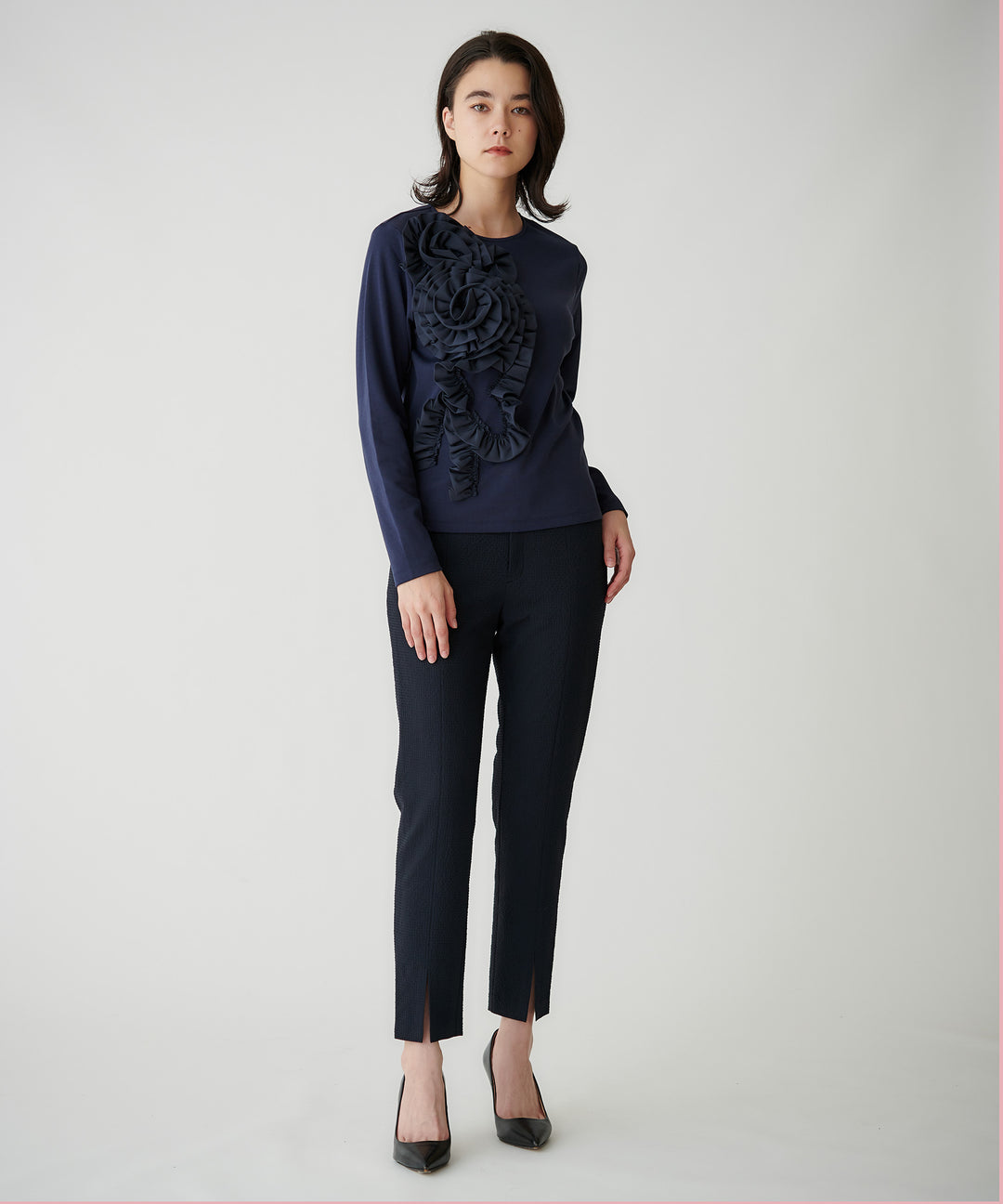 サッカーテーパードパンツ