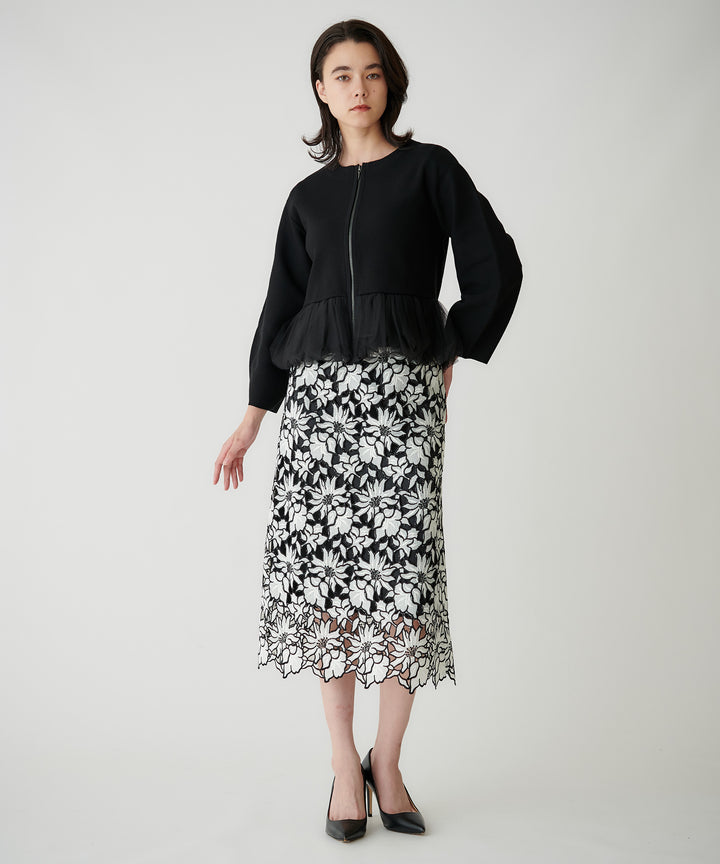 ケミカルレースタイトスカート