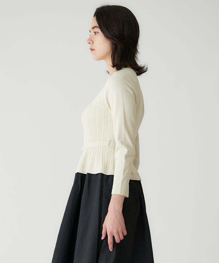 ウエストベルトドッキングワンピース