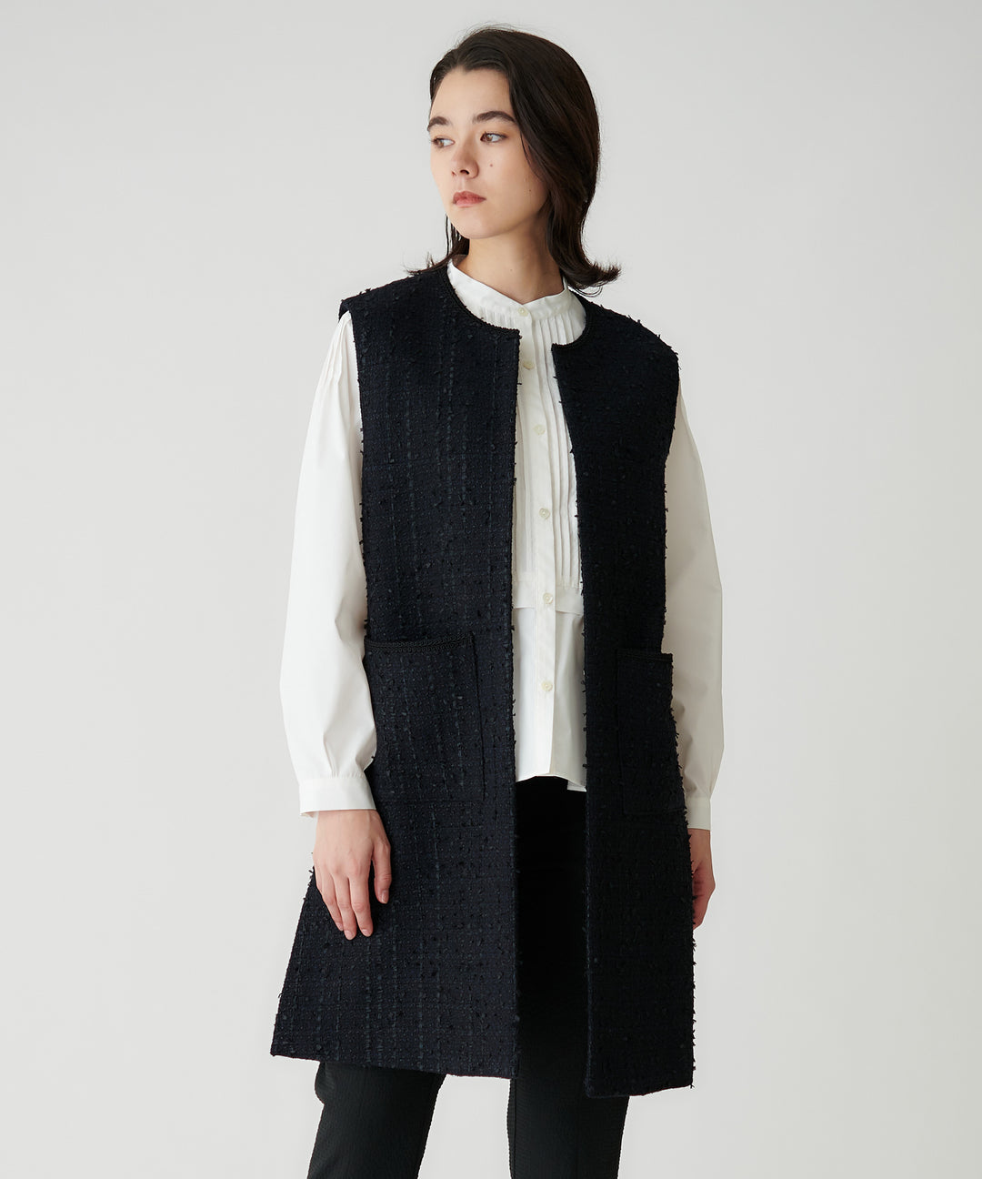 BEATRICEオリジナルツィードロングジレ