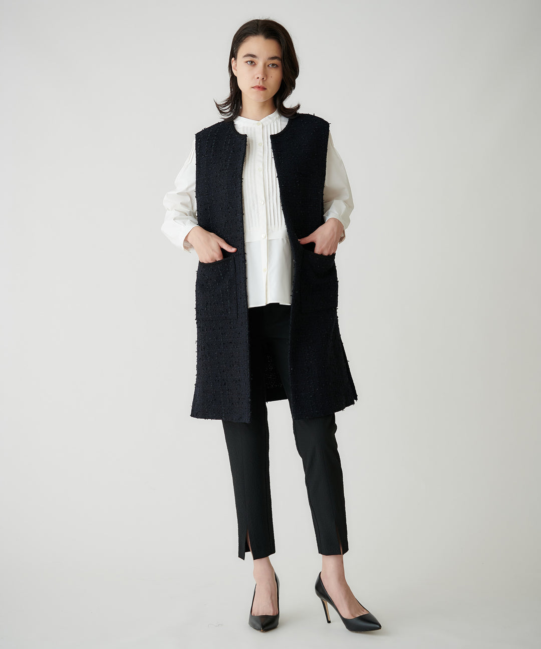 サッカーテーパードパンツ