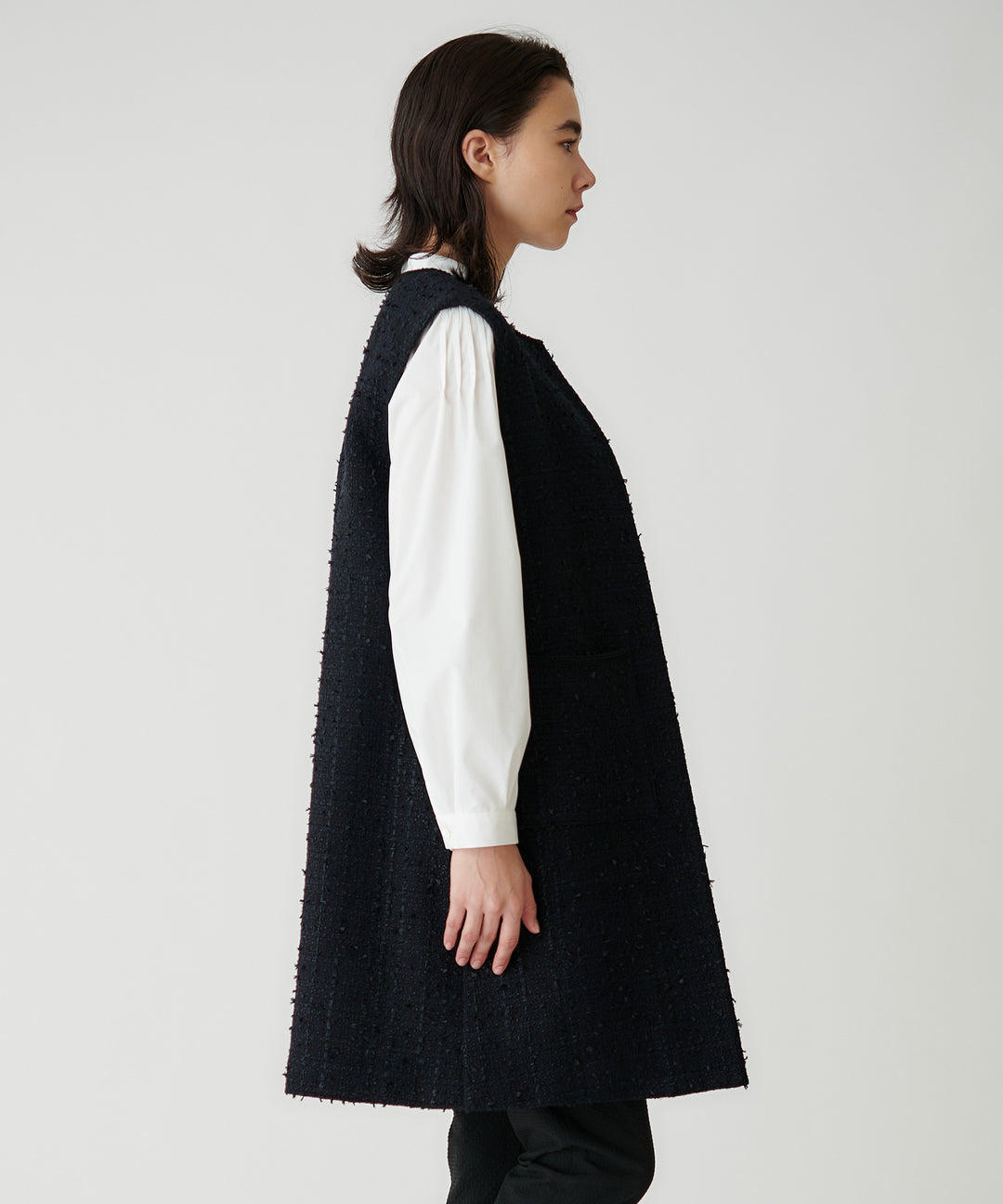 BEATRICEオリジナルツィードロングジレ