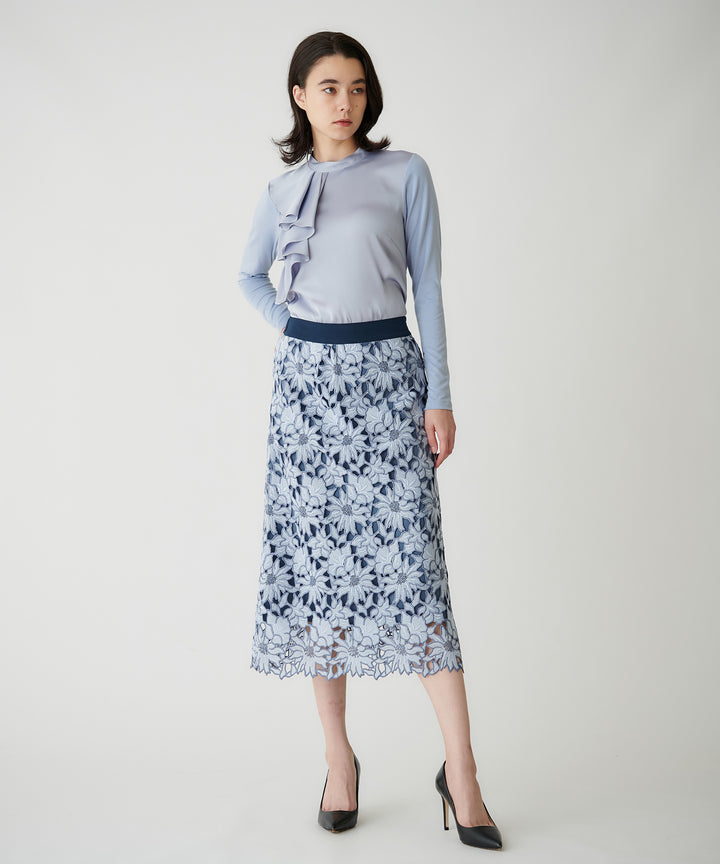 ケミカルレースタイトスカート