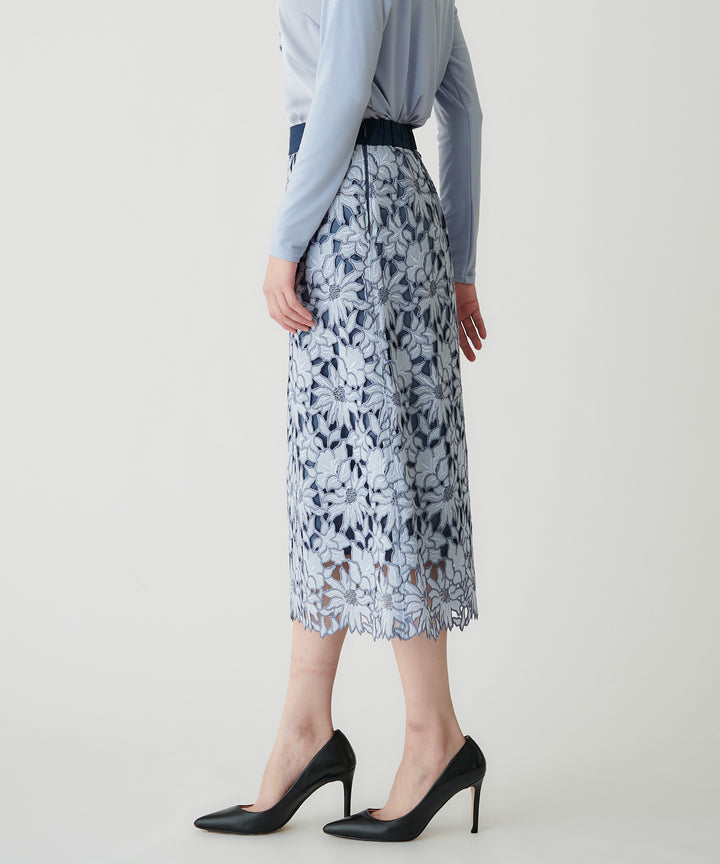 ケミカルレースタイトスカート