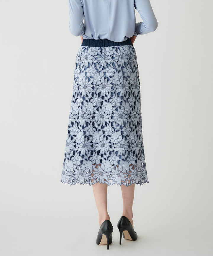 ケミカルレースタイトスカート