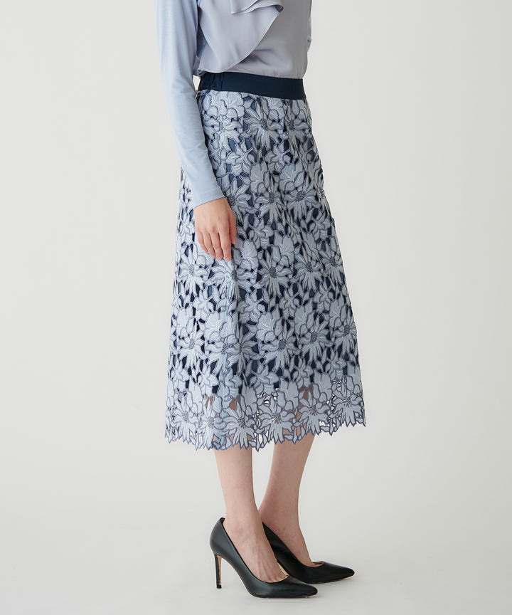 ケミカルレースタイトスカート